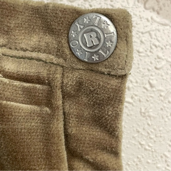 Oilily Velvet Green Embroidered Floral Midi Skirt, Vintage Style, Size 36 (6/S) - Picture 5 of 11